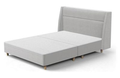 Silentnight Studio Geo Double Bed Frame - Natural.